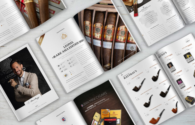 Katalog aufgeblättert